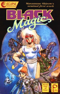 Couverture US du premier volume du manga Black Magic