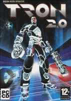 Jaquette CD de l'édition internationale du jeu vidéo Tron 2.0