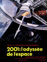 Affiche française du film 2001 : L'Odyssée de l'espace