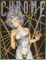 Couverture de l'édition originale américaine de l'extension Chrome 2 pour le jeu de rôle Cyberpunk 2020