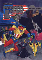 Couverture du second tome de l'édition française du comics Marshal Law