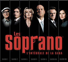 Packaging de l'édition DVD de la série TV Les Soprano
